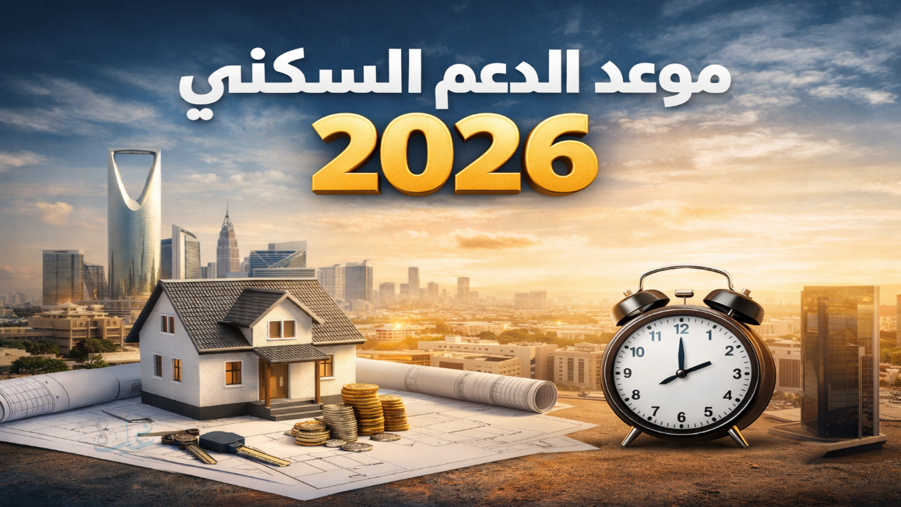 موعد الدعم السكني 2026 .. حسب الأشهر متى ينزل الإيداع؟
