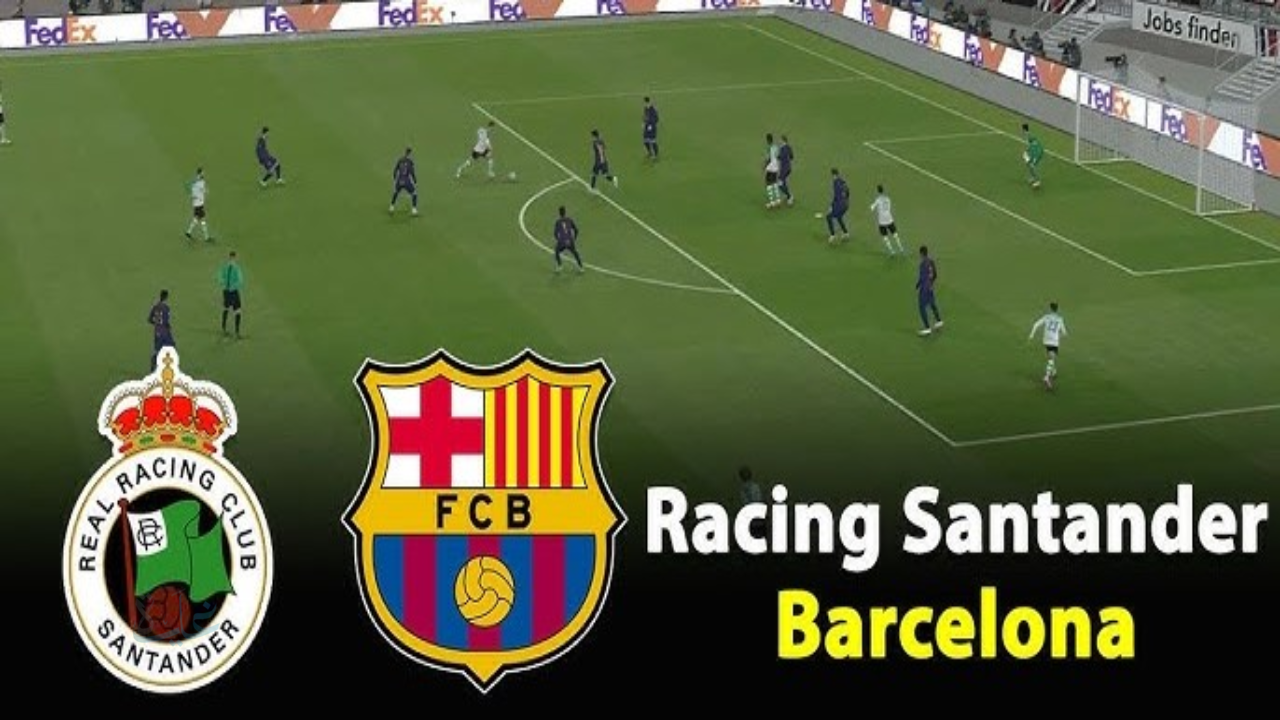 racing vs barcelona.. مباراة رسينغ ضد برشلونة مباشر الان في كأس ملك إسبانيا 2026