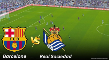 real sociedad vs barcelona: الان مباراة ريال سوسيداد ضد برشلونة في الدوري الإسباني 2026