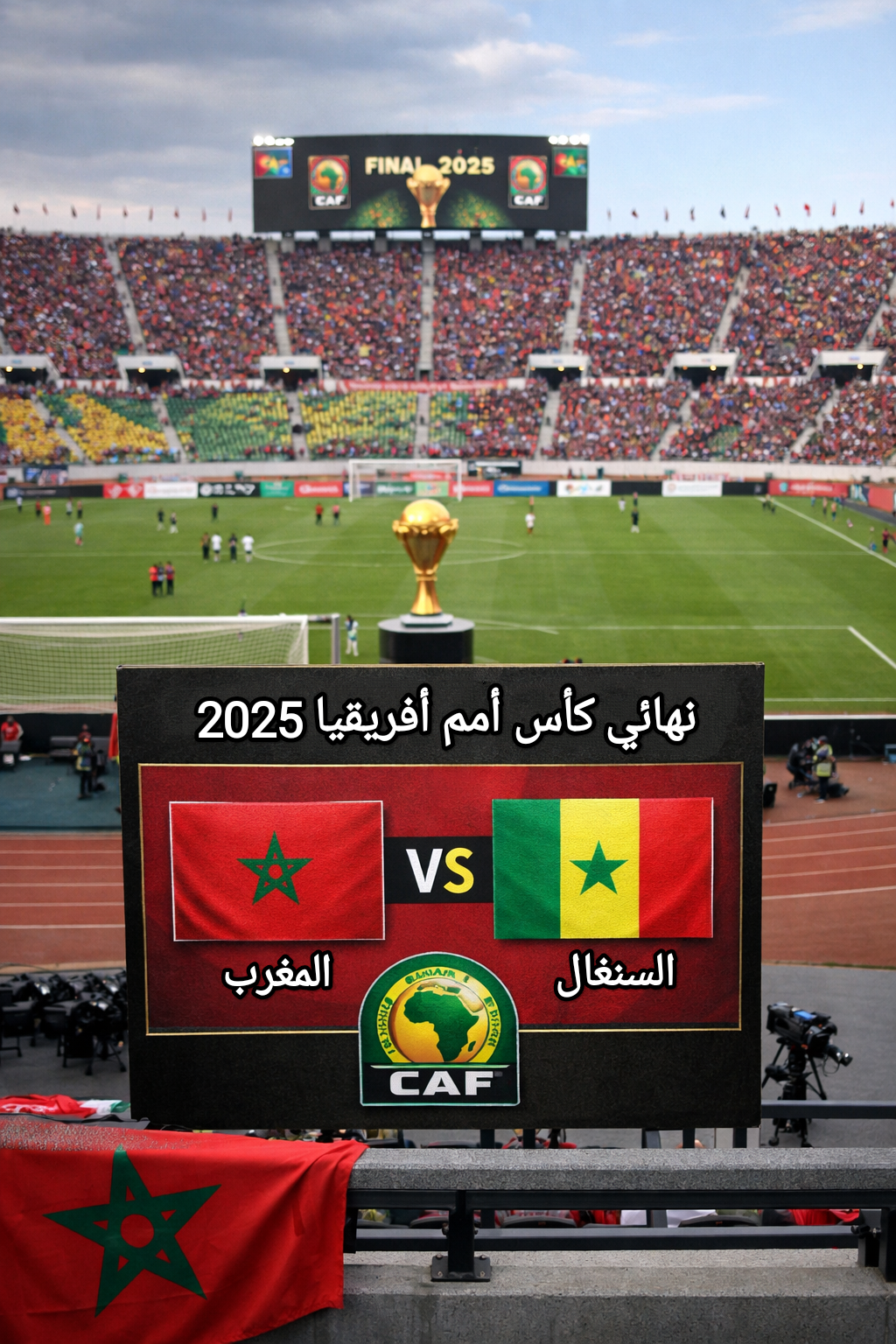 لحظة بلحظة في نهائي كأس الامم الافريقي.. المغرب والسنغال يتعادلان سلبي وسط فرص كبيرة