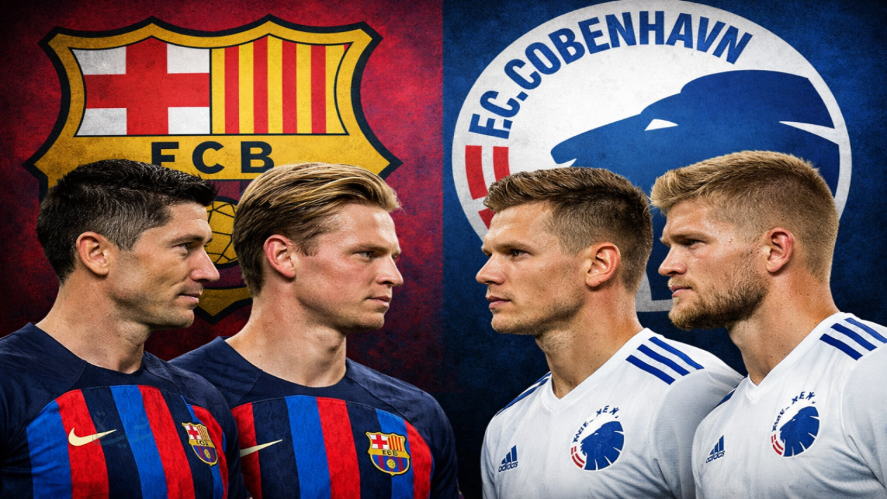 Barcelona vs Copenhagen.. القناة الناقلة لمباراة برشلونة ضد كوبنهاجن اليوم في دوري أبطال أوروبا 2026