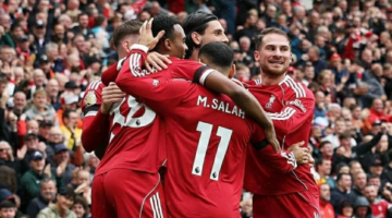 ليفربول يتقدم على مارسيليا بهدف سوبوسلاي في الشوط الأول بدوري أبطال أوروبا