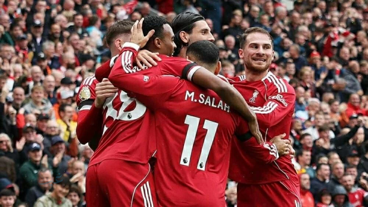 ليفربول يتقدم على مارسيليا بهدف سوبوسلاي في الشوط الأول بدوري أبطال أوروبا