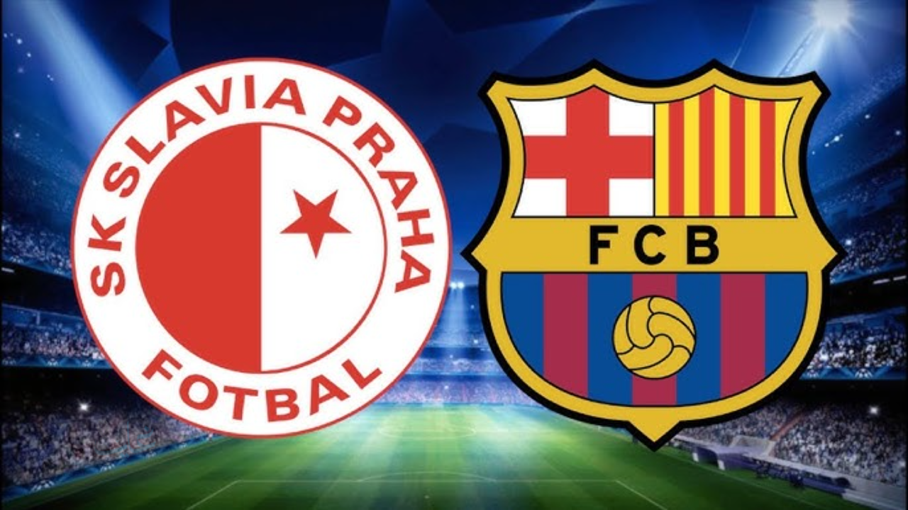 slavia praha vs barcelona.. مباراة برشلونة ضد سلافيا براغ والقنوات الناقلة في دوري أبطال أوروبا