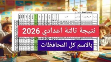 نتيجة الشهادة الإعدادية 2026 في البحيرة – رابط وخطوات الاستعلام وموعد الظهور للترم الأول