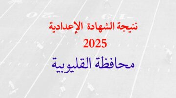 من هنا.. نتيجة الصف الثالث الاعدادي محافظة القليوبية برقم الجلوس فورا.. حالا ظهرت
