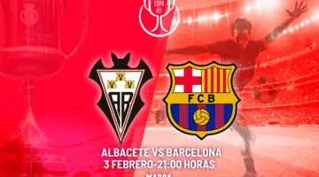 جوول ناري.. مباراة برشلونة اليوم ضد الباسيتي الان في كأس ملك إسبانيا 2026