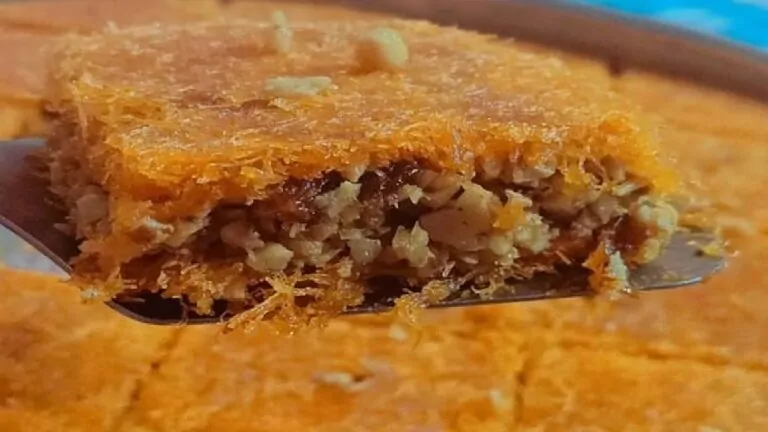 طريقة الكنافة بالمكسرات