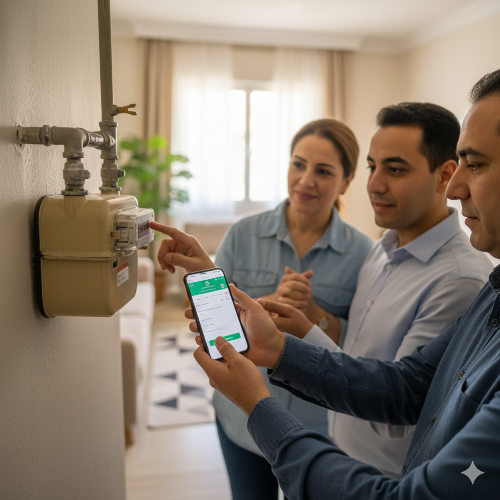 خطوات تسجيل قراءة عداد الغاز بتروتريد 2026 وسداد الفاتورة إلكترونيًا