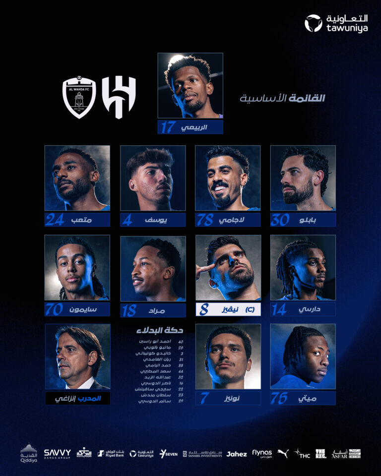 Al-Hilal vs. Al-Wahda.. جميع القنوات الناقلة لمباراة الهلال والوحدة اليوم بتعليق عصام الشوالي