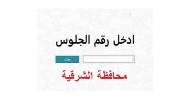 بدون تأخير.. نتيجة الشهادة الإعدادية 2026 في الشرقية برقم الجلوس الان جميع المدارس.. رابط شغال