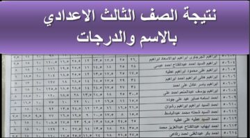 ساعات وتعلن.. رابط نتيجة الصف الثالث الإعدادي لشمال سيناء برقم الجلوس فورا من هنا