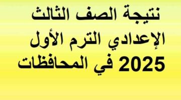 رابط فعال.. نتيجة الإعدادية بالمنوفية بالاسم ورقم الجلوس.. هل أنت من الناجحين؟
