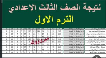 النتيجة وصلت والفرحة للكل ظهور نتيجة الشهادة الإعدادية في محافظة أسيوط 2026 برقم الجلوس اعرف درجتك دلوقتي بسهولة
