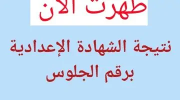 رابط صاروخ| نتيجة الصف الثالث الإعدادي الترم الأول محافظة المنوفية 2026.. استعلم حالا
