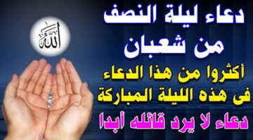 كل اسرار ليلة النصف من شعبان 2026 وأبرز الأعمال الصالحة لزيادة الحسنات وتغيير حياتك. ليلة النصف من شعبان 2026 تمنح فرصة ذهبية لتقوية العلاقة بالله