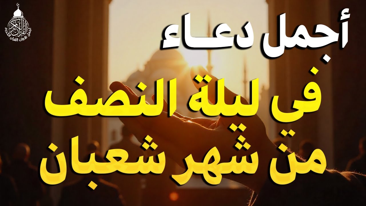 اجمــل دعاء ليلة النصف من شعبان 2026 لرفع البلاء وقضاء الحاجات في ساعة ذهبيــة.. بدأت اليـــوم لا تفوتها