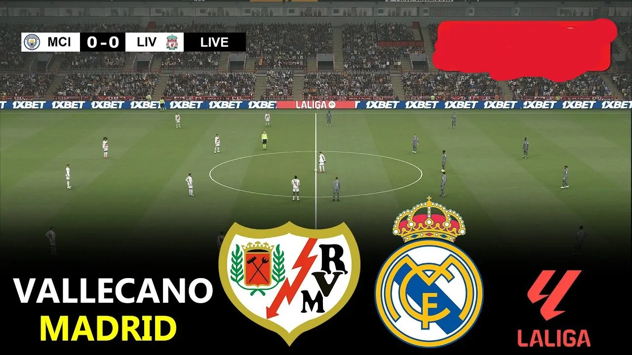مباراة الريال ضد رايو فاييكانو الشوط الثاني.. القنوات الناقلة للمباراة مع المعلق والتشكيل في الدوري الإسباني Real Madrid vs Rayo Vallecano