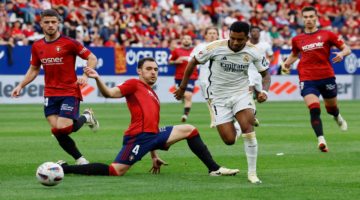 real madrid vs osasuna.. نتيجة وملخص مباراة ريال مدريد ضد أوساسونا 2-1 في الدوري الإسباني 2026