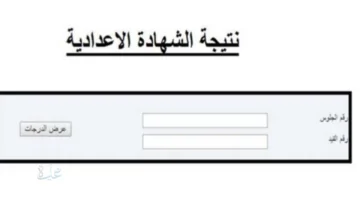 النتيجة ظهررررت.. رابط نتيجة الصف الثالث الاعدادي 2026 محافظة بورسعيد برقم الجلوس