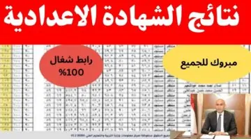 لحظة الحسم.. رابط نتيجة الصف الثالث الاعدادي الترم الاول 2026 محافظة القليوبية 