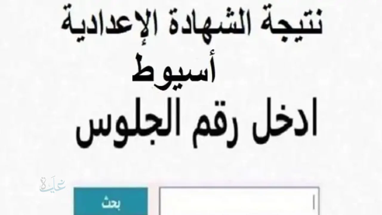 نسبة نجاح مرتفعة.. نتيجة الشهادة الإعدادية في محافظة أسيوط 2026 بالاسم ورقم الجلوس 