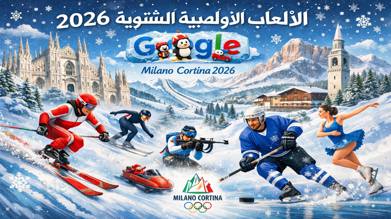 مش صدفة .. جوجل يحتفل بالألعاب الأولمبية الشتوية 2026 وهذا ما لا تعرفه
