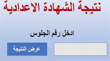 "الان".. نتيجة الشهادة الإعدادية محافظة سوهاج 2026 بالاسم ورقم الجلوس 