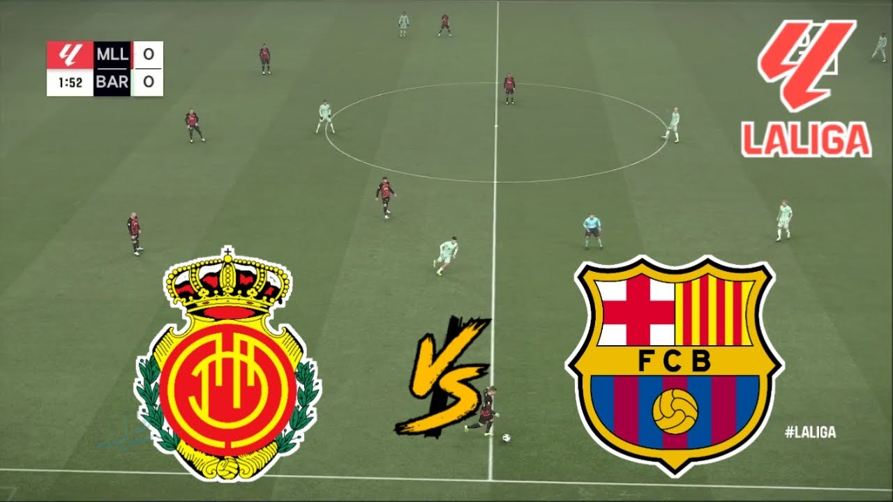 “الان”.. مباراة برشلونة وريال مايوركا اليوم في الدوري الإسباني 2026