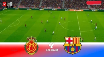 barcelona vs mallorca: تفاصيل مباراة برشلونة ضد مايوركا مباشر الان في الدوري الإسباني 2026