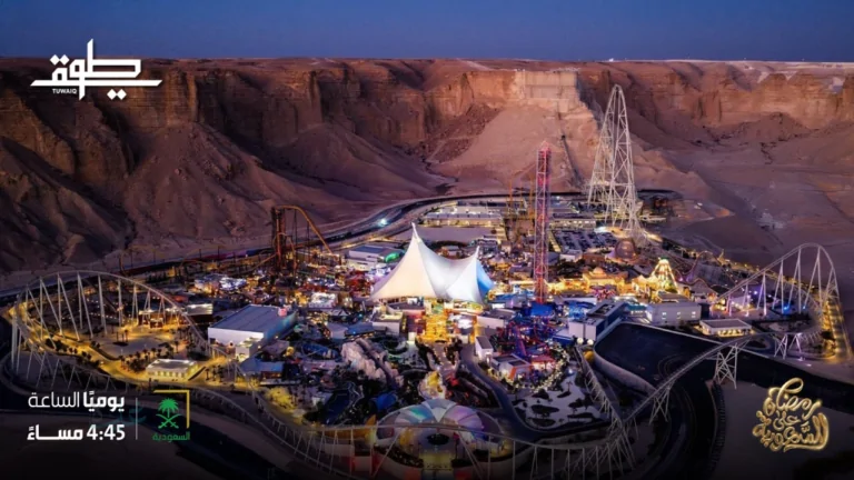 كيف استعرض برنامج «طويق» ملامح مشروع القدية؟ كيف استعرض برنامج «طويق» ملامح مشروع القدية؟