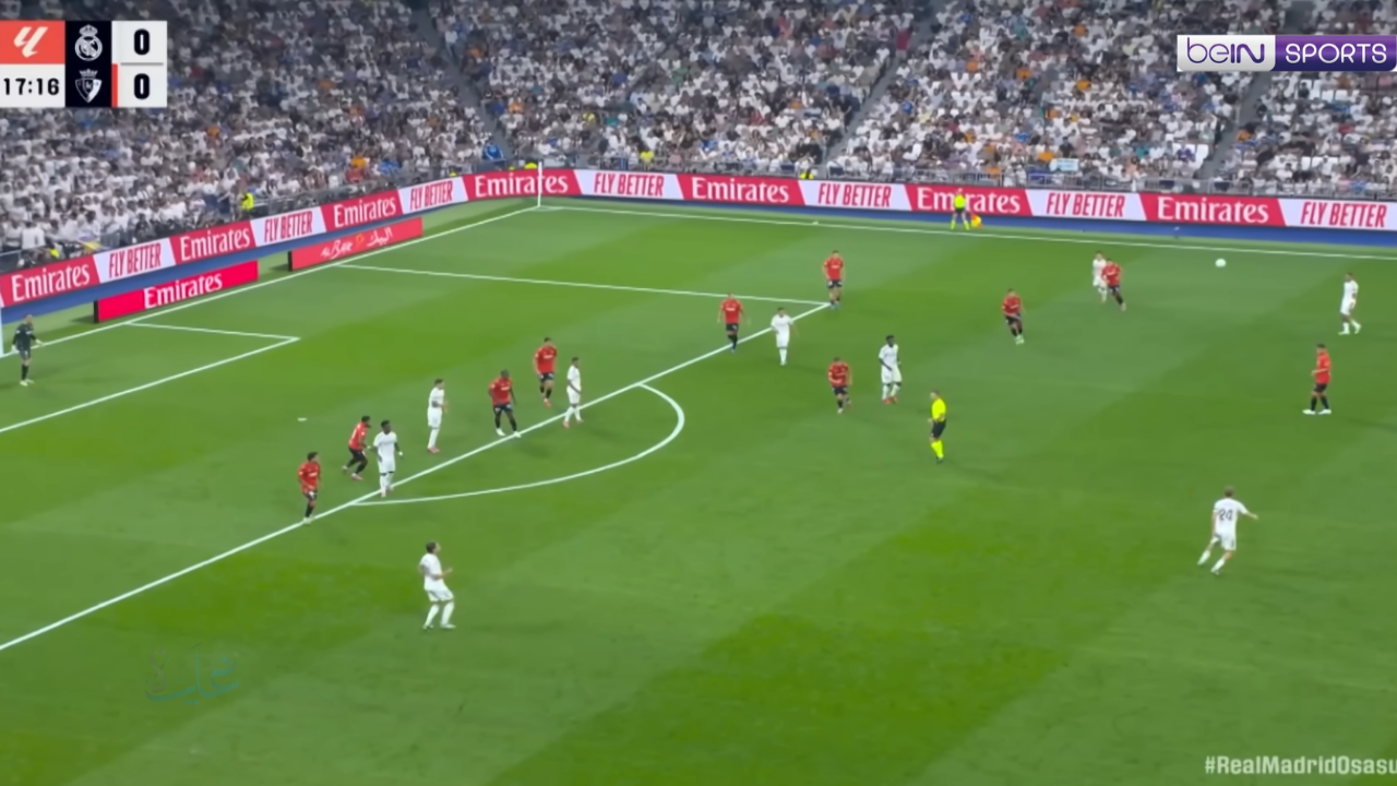 الليغا.. الآن ريال مدريد واوساسونا في الدوري الأسباني عبر bein sport hd القناة الناقلة مباشرة للقاء