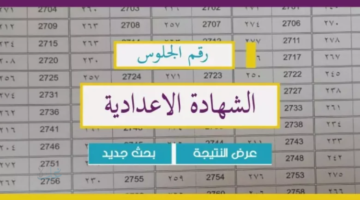 نتيجتك باسمك فقط .. نتيجة الشهادة الإعدادية محافظة القليوبية الترم الأول 2026 بعد اعتمادها بنسبة 77٪