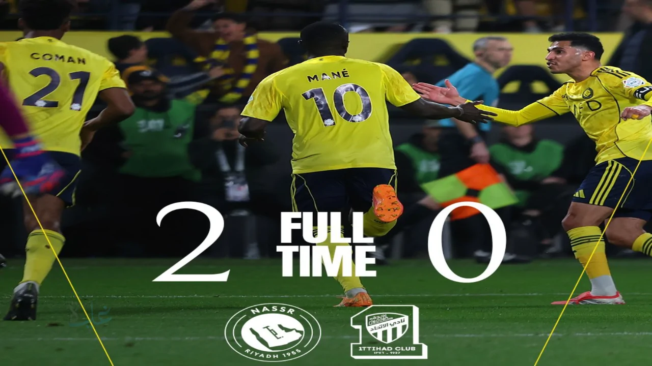 al-nassr vs al-ittihad.. نتيجة وملخص مباراة النصر ضد الاتحاد 2-0 في دوري روشن.. فوز خاطف