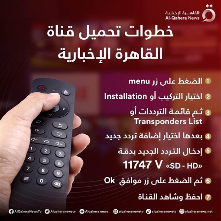 تردد قناة القاهرة الإخبارية