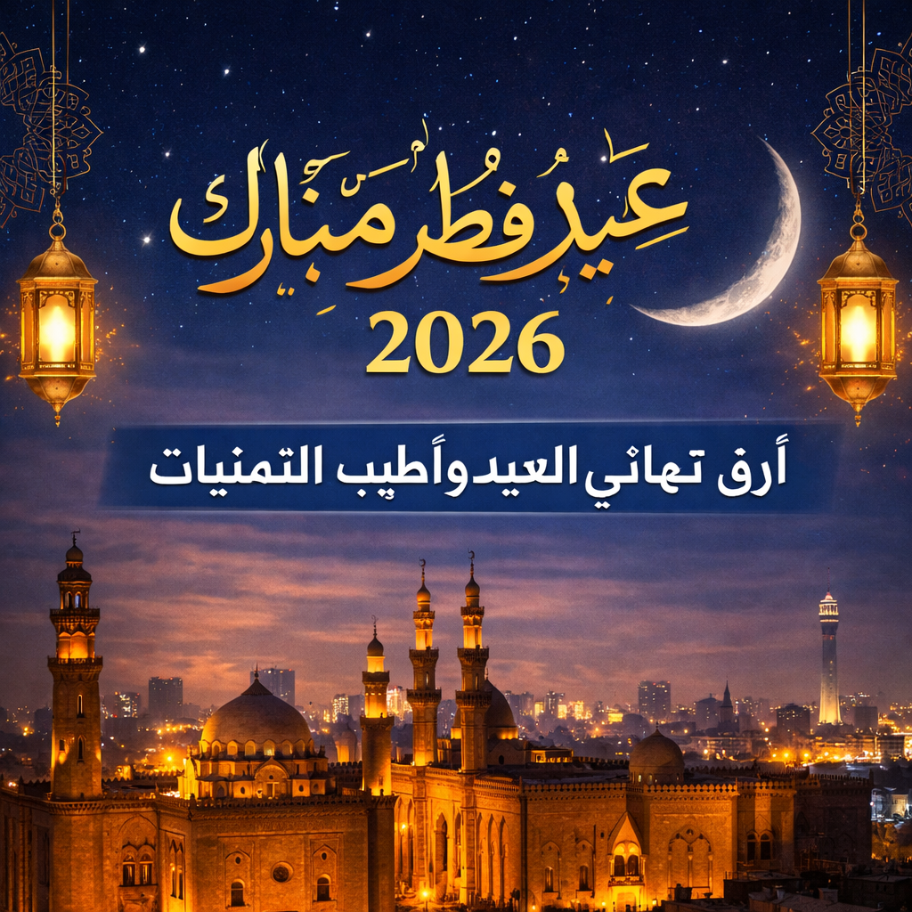 تهنئة عيد الفطر 2026.. أجمل الرسائل والعبارات لمشاركة الفرحة مع الأهل والأصدقاء