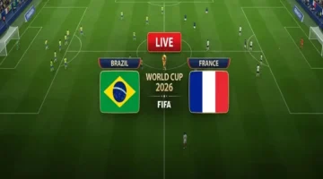 القنوات الناقلة لمباراة فرنسا والبرازيل France vs Brazil اليوم في كأس العالم 2026