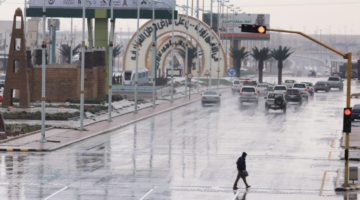 أمطار غزيرة في طريف تسجل 21.4 ملم وتتصدر مناطق المملكة 🌦️