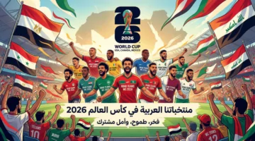 منتخباتنا العربية في كأس العالم 2026 آمال العرب في البطولة الأكبر في التاريخ 