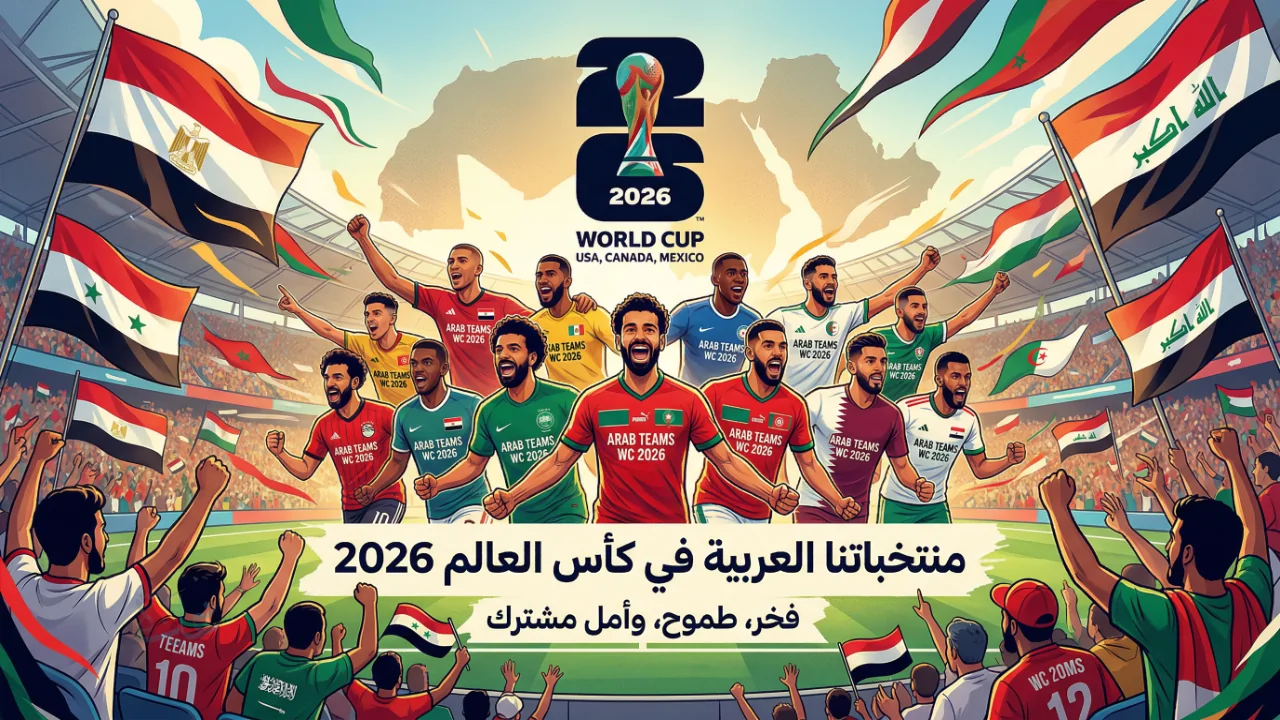 منتخباتنا العربية في كأس العالم 2026 آمال العرب في البطولة الأكبر في التاريخ 
