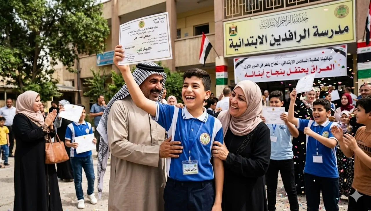 رابط نتائج السادس الابتدائي الدور الأول 2026 محافظة ذي قار في العراق وخطوات الاستعلام 