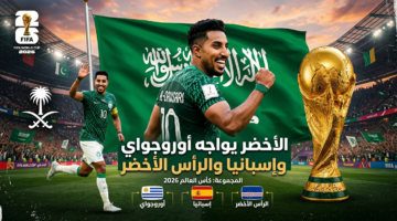 كأس العالم 2026... مواعيد مباريات المنتخب السعودي في دور المجموعات